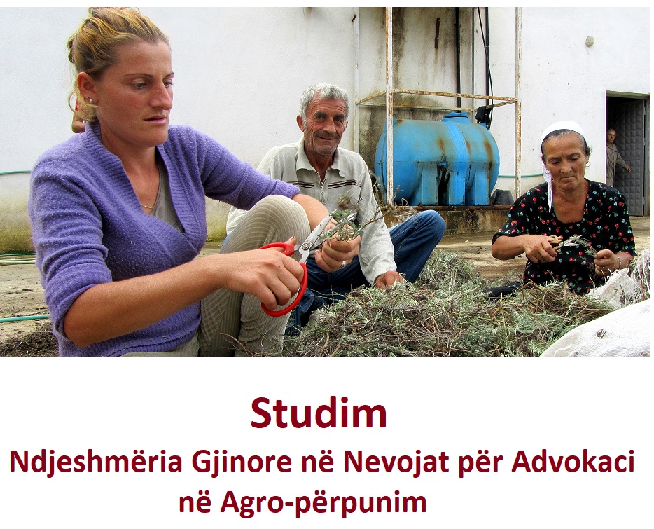 Studim Gjinor në Nevojat për Advokaci në Agro-përpunim